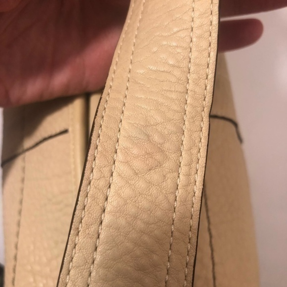 Coach vintage y2k 3227 cream penned leather soho hobo bag - Picture 8 of 16